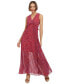 Фото #1 товара Women's Ruffled Pleated Maxi Dress