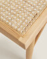 Фото #8 товара Wood and rattan bench