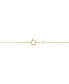 ფოტო #4 პროდუქტის Cultured Freshwater Button Pearl (8mm) & Diamond Accent Vine 18" Pendant Necklace in 10k Gold