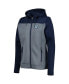 Свитшот Antigua для женщин глубокого морского цвета с защитой Full-Zip Seattle Kraken. Синий, S - фото #3