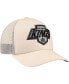 ფოტო #4 პროდუქტის Men's Cream Los Angeles Kings Foam Front Trucker Adjustable Hat