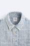 JACQUARD DENIM SHIRT