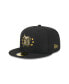 Фото #1 товара Men's Black Detroit Tigers 2024 Armed Forces Day On-Field 59FIFTY Fitted Hat