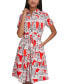 ფოტო #1 პროდუქტის Women's Printed Shirtdress