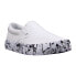 Lugz Clipper Splash Slip On Womens White Sneakers Casual Shoes WCLIPSPC-135