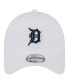 ფოტო #3 პროდუქტის Men's White Detroit Tigers TC A-Frame 9FORTY Adjustable Hat