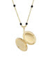 Фото #2 товара Gold-Tone Oval Locket Necklace