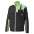 Puma Bmw Mms Statement Woven FullZip Jacket Mens Green Casual Athletic Outerwear