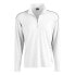 Page & Tuttle Contrast Stitch Quarter Zip Layering Pullover Mens White Casual At