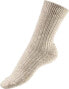 Socken in Mouliné-Optik beige Gr. 39-42, 1 St - фото #2