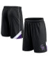 Фото #1 товара Men's Black Colorado Rockies Slice Shorts