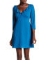 Фото #1 товара Cooper & Ella 154116 Women's Signe V-neck Ruffle Dress Ocean Sz. XXS