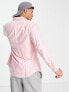 Фото #2 товара Polo Ralph Lauren player logo slim fit oxford shirt button-down in pink