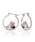 Minnie Mouse Head Hoop Earrings