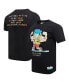 ფოტო #1 პროდუქტის Men's Black SpongeBob SquarePants Musclebob Buffpants T-shirt