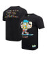 Фото #1 товара Men's Black SpongeBob SquarePants Musclebob Buffpants T-shirt