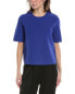 Фото #1 товара Theory Compact T-Shirt Women's Blue P