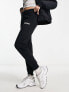 Napapijri Box logo slim leg fleece joggers in black