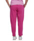 ფოტო #2 პროდუქტის Women's Lux Fleece Mid-Rise Pull-On Jogger Sweatpants