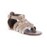 Фото #4 товара Roan by Bed Stu Kaliope F850001 Womens Brown Leather Strap Sandals Shoes
