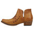 Фото #3 товара Roper Ava Southwest Embroidery Snip Toe Cowboy Booties Womens Brown Casual Boots