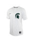 Фото #3 товара Men's White Michigan State Spartans Replica Baseball Jersey