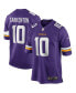 ფოტო #4 პროდუქტის Men's Fran Tarkenton Purple Minnesota Vikings Game Retired Player Jersey