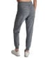 DKNY Women's Embroidered Logo Cuff Jogger Pants