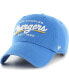 ფოტო #3 პროდუქტის Women's Powder Blue Los Angeles Chargers Sidney Clean Up Adjustable Hat