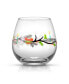 Disney Mickey Mouse 15 oz Joy O Joy Stemless Wine Glass, Set of 4