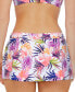 ფოტო #2 პროდუქტის Women's Lux Tropical-Print Swim Skirt, Created for Macy's