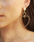 ფოტო #3 პროდუქტის Double Crystal Heart Earrings