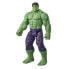 Фото #4 товара Игрушка Avengers Hulk Titan Hero Series Blast Gear Deluxe (Серия могучих титанов со Смерчевым вооружением)