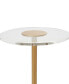 Фото #1 товара 16" x 16" x 23" Acrylic Elevated Base and Gold-Tone Stand Accent Table