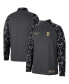 Фото #4 товара Men's Charcoal UCLA Bruins OHT Military-Inspired Appreciation Long Range Raglan Quarter-Zip Jacket
