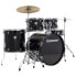 Фото #1 товара Ludwig Accent Fuse 5PC Drum Set Black Sparkle