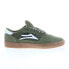 Фото #2 товара Lakai Cambridge MS3220252A00 Mens Green Suede Skate Inspired Sneakers Shoes