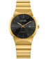 ფოტო #1 პროდუქტის Eco-Drive Women's Axiom Gold-Tone Stainless Steel Bracelet Watch 32mm