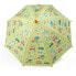 Фото #2 товара EUREKAKIDS Green children´s umbrella with car print