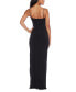 Juniors' Square-Neck Sleeveless Gown