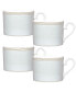 Фото #1 товара Linen Road Set of 4 Cups, Service For 4