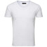 Футболка с короткими рукавами JACK & JONES Basic V-Neck Белый, XL - фото #2