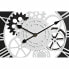Фото #2 товара Настенное часы DKD Home Decor Деревянный Чёрный Белый Железо Шестерни (60 x 4 x 60 cm)