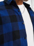 Фото #4 товара New Look buffalo check shirt in blue check