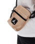 Jordan logo crossbody bag in brown