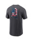 Фото #4 товара Men's Anthracite Detroit Tigers Americana T-shirt