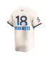 Фото #3 товара Men's Yoshinobu Yamamoto Cream Los Angeles Dodgers 2024 City Connect Limited Player Jersey