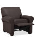 Фото #4 товара Orid 36" Leather Roll Arm Pushback Recliner, Created for Macy's
