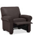 Orid 36" Leather Roll Arm Pushback Recliner, Created for Macy's