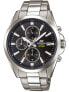 Фото #1 товара Мужские наручные часы с серебряным браслетом Casio EFV-560D-1AVUEF Edifice Chronograph 45mm 10ATM